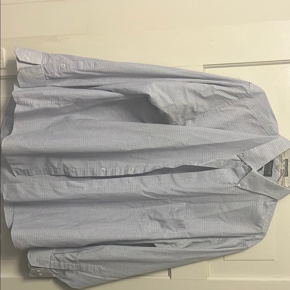 Arrow Blue and Purple Dress Shirt Classic Cotton